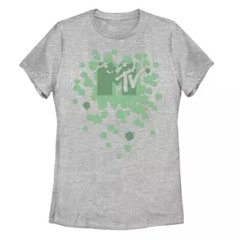 Футболка с логотипом MTV Music Television и Днем Святого Патрика для юниоров Licensed Character