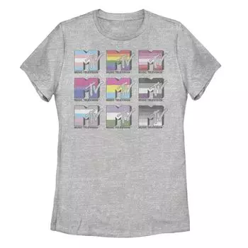 Футболка с логотипом MTV Music Television Pride для юниоров Licensed Character