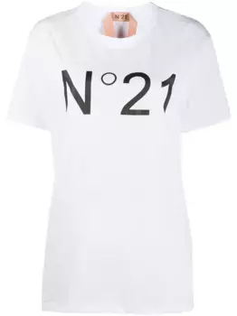 Футболка с логотипом N21, белый