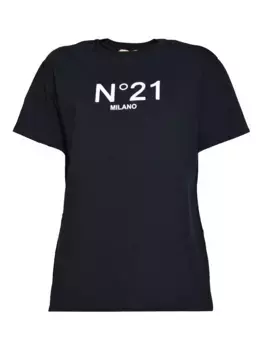 Футболка с логотипом N21, черный