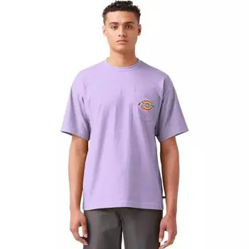 Футболка с логотипом на кармане Dickies, фиолетовый