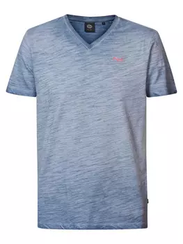 Футболка с логотипом на сильфоне field Petrol Industries, синий