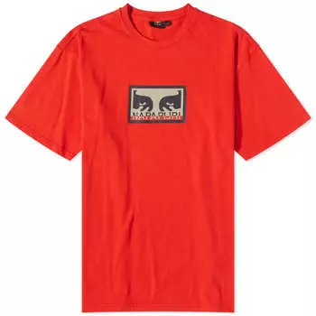 Футболка с логотипом Napapijri x Obey