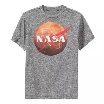 Футболка с логотипом NASA Mars Planet для мальчиков 8–20 лет и графическим рисунком Licensed Character