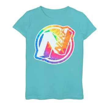 Футболка с логотипом Nerf Tie Dye для девочек 7–16 лет Nerf