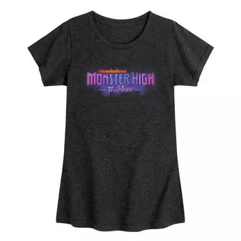 Футболка с логотипом Nickelodeon для девочек 7–16 лет Monster High: The Movie Licensed Character