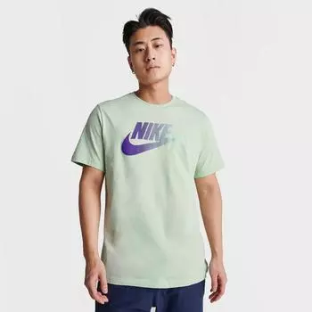 Футболка с логотипом Nike Sportswear Gradient Futura, зеленый