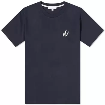Футболка с логотипом Norse Projects Johnes Chain Stitch