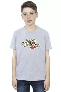 Футболка с логотипом Обувь Wizard of Oz, серый