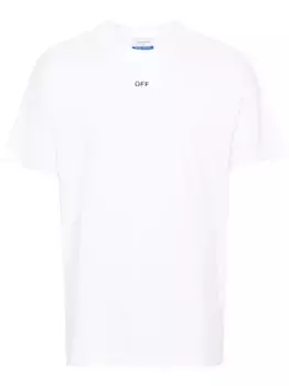 Футболка с логотипом OFF-WHITE, белый