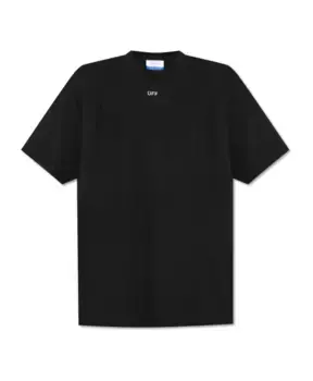 Футболка с логотипом Off White, черный