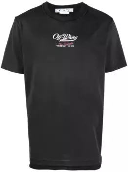 Футболка с логотипом OFF-WHITE, серый