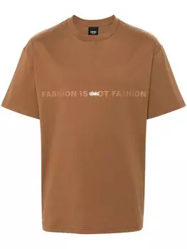 Футболка с логотипом Omc, коричневый