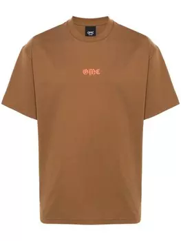 Футболка с логотипом Omc, коричневый