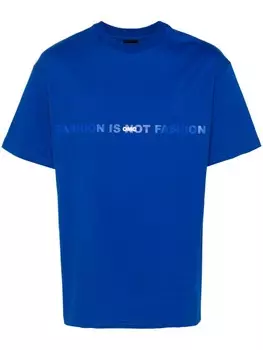 Футболка с логотипом Omc, синий