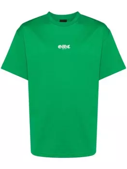 Футболка с логотипом Omc, зеленый