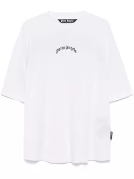 Футболка с логотипом Palm Angels, белый