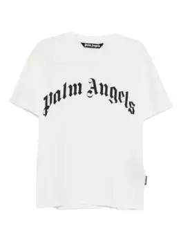 Футболка с логотипом PALM ANGELS, белый