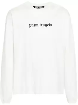 Футболка с логотипом PALM ANGELS, белый