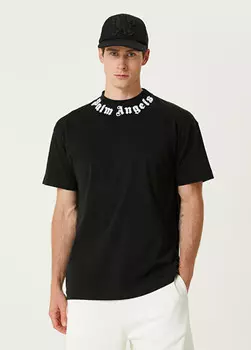 Футболка с логотипом Palm Angels, черный