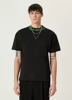 Футболка с логотипом Palm Angels, черный