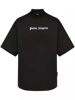 Футболка с логотипом Palm Angels, черный