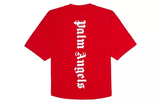 Футболка с логотипом Palm Angels, красный