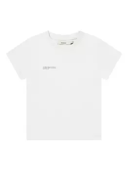 Футболка с логотипом Pangaia Kids, белый