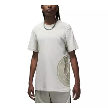 Футболка с логотипом paris saint germain Air Jordan, белый