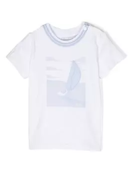 Футболка с логотипом Patachou, белый