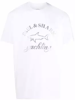 Футболка с логотипом Paul & Shark, белый