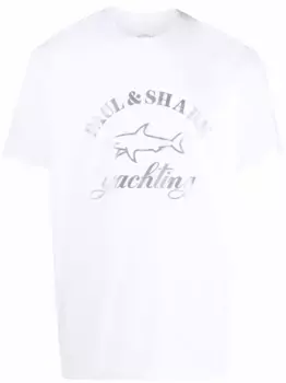 Футболка с логотипом Paul & Shark, белый