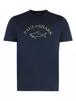 Футболка с логотипом Paul & Shark, синий