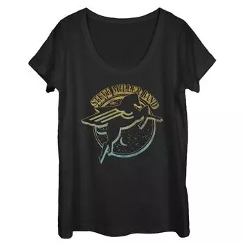 Футболка с логотипом Pegasus для юниоров Steve Miller Band Gradient и графическим рисунком Pegasus Licensed Character