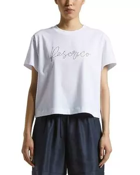 Футболка с логотипом Peserico, белый