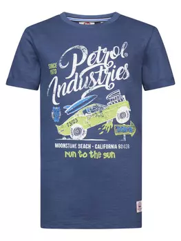 Футболка с логотипом Petrol Industries, синий
