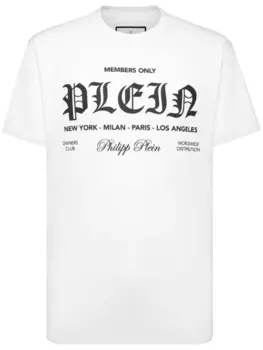 Футболка с логотипом Philipp Plein, белый