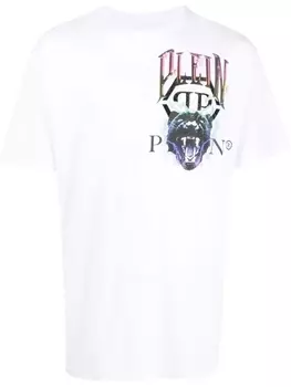 Футболка с логотипом Philipp Plein, белый