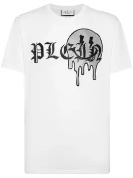 Футболка с логотипом Philipp Plein, белый