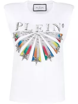 Футболка с логотипом Philipp Plein, белый