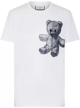 Футболка с логотипом Philipp Plein, белый