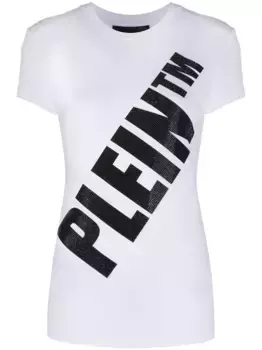 Футболка с логотипом Philipp Plein, белый