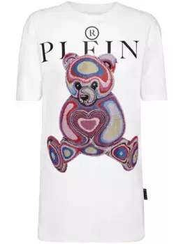 Футболка с логотипом Philipp Plein, белый