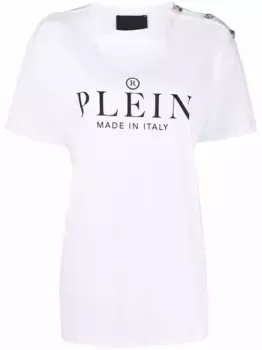 Футболка с логотипом Philipp Plein, белый