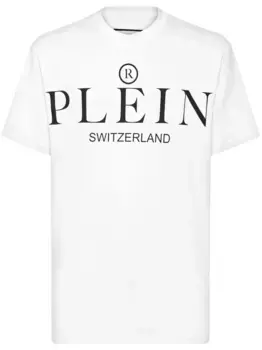 Футболка с логотипом Philipp Plein, белый
