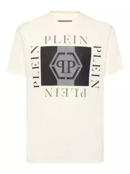 Футболка с логотипом Philipp Plein, белый