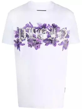 Футболка с логотипом Philipp Plein, белый