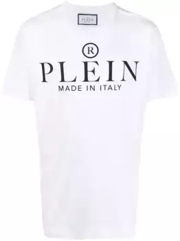 Футболка с логотипом Philipp Plein, белый