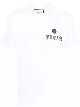 Футболка с логотипом Philipp Plein, белый