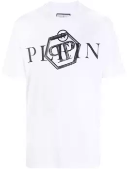 Футболка с логотипом Philipp Plein, белый